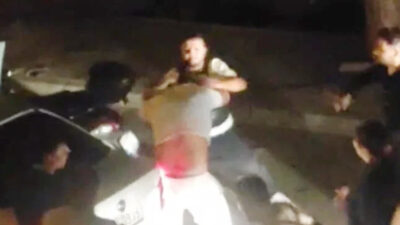 Beykoz Çubuklu Mahallesinde iki sürücü arasında yaşanan kavga cep telefonu