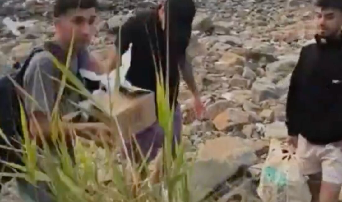 Beykoz’un Anadolu Feneri Mahallesi’nde kayalıklarda sıkışan 4 genç, AFAD ve