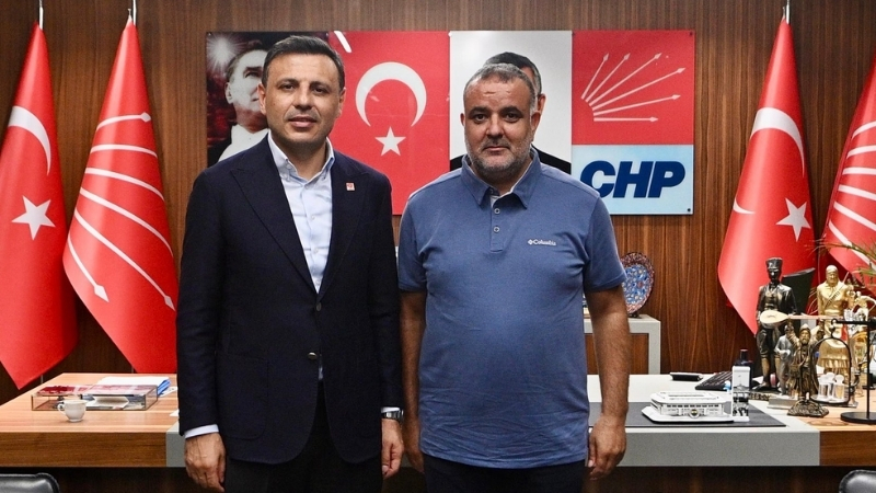CHP Beykoz İlçe Başkanı Mahir Taştan, İstanbul İl Başkanı Özgür