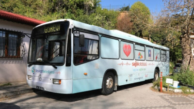 Beykoz Belediyesi’nin sağlık hizmetlerine erişimi kolaylaştıran Gezici Sağlık Otobüsü 12-13-14-15