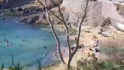 Beykoz Kaymakamlığı’nın 5 günlük denize girme yasağına uymayan vatandaşlar Riva’ya