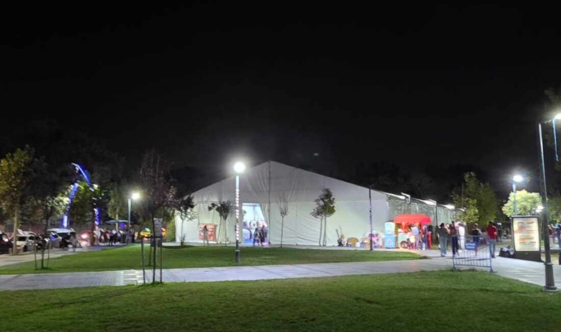 Beykoz’da bir dönem tartışmalara neden olan Sahil’deki Çadır, yeniden kuruldu.