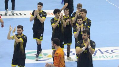 THF Erkekler Hentbol Süper Liginin 5. Hafta müsabakalarından birinin adresi