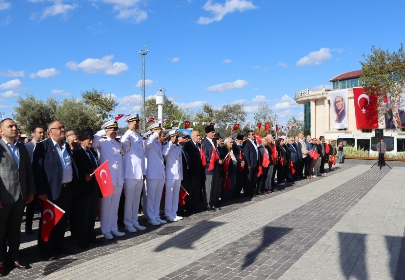 Beykoz'da 19 Eylül Gaziler Günü kortej yürüyüşü ve çelenk töreniyle