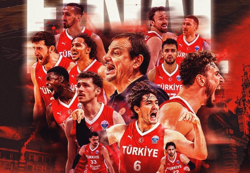 A Milli Basketbol Takımı'nın FIBA 2025 Avrupa Şampiyonası finalinde Almanya