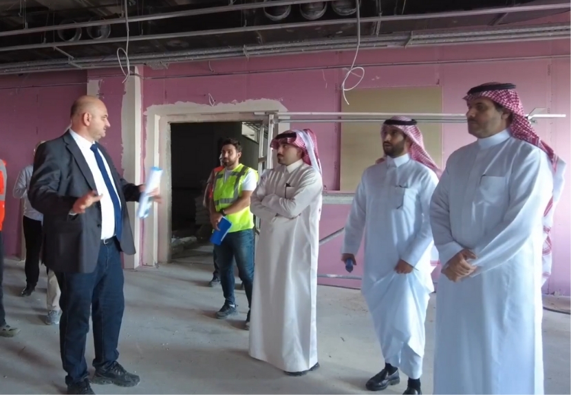 Suudi Kalkınma Fonu Heyeti'nin Beykoz'da yapımı devam eden Kemalettin Tuğcu