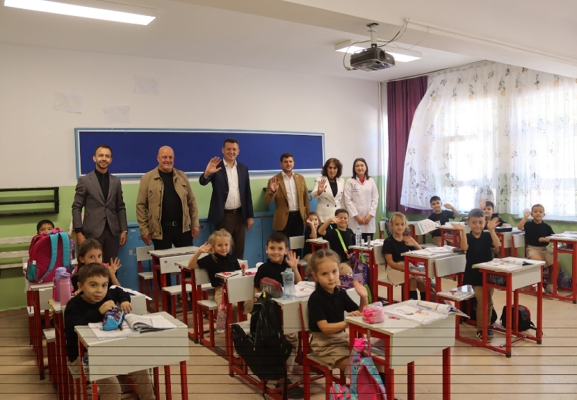 Beykoz Kaymakamı Dr. Fatih Ürkmezer Mahmutşevketpaşa İlkokulu ve Ortaokulunu ziyaret