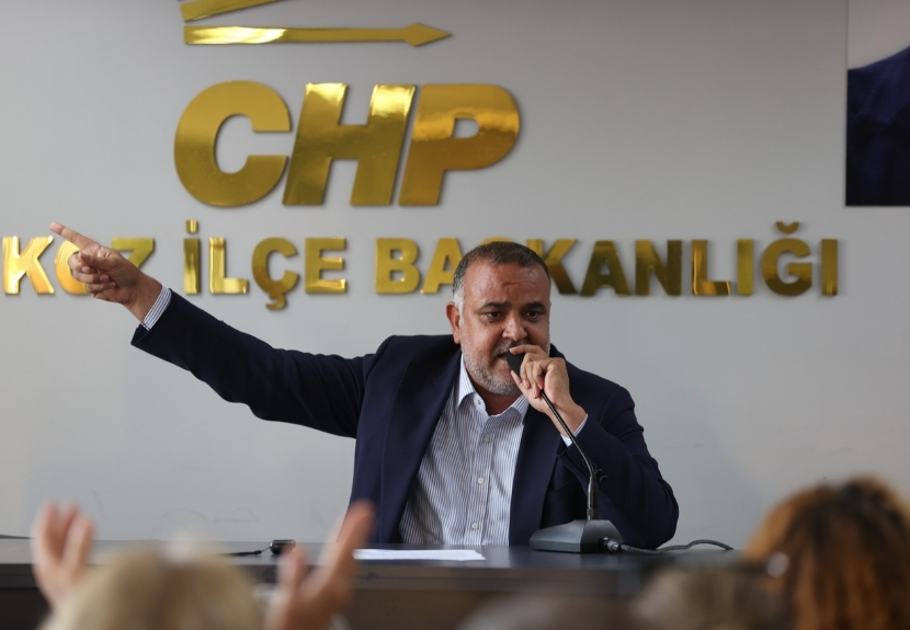 CHP Beykoz İlçe Başkanı Mahir Taştan, yaşanan istifalar sonrası düzenlediği