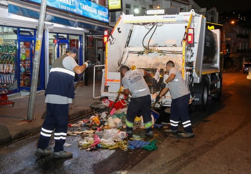 Beykoz Belediyesi Temizlik İşleri Müdürlüğü, ilçe genelinde kurulan tüm semt