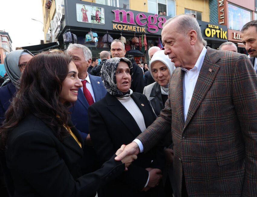 Beykoz Başkan Vekili Özlem Vural Gürzel, Cumhurbaşkanı Recep Tayyip Erdoğan