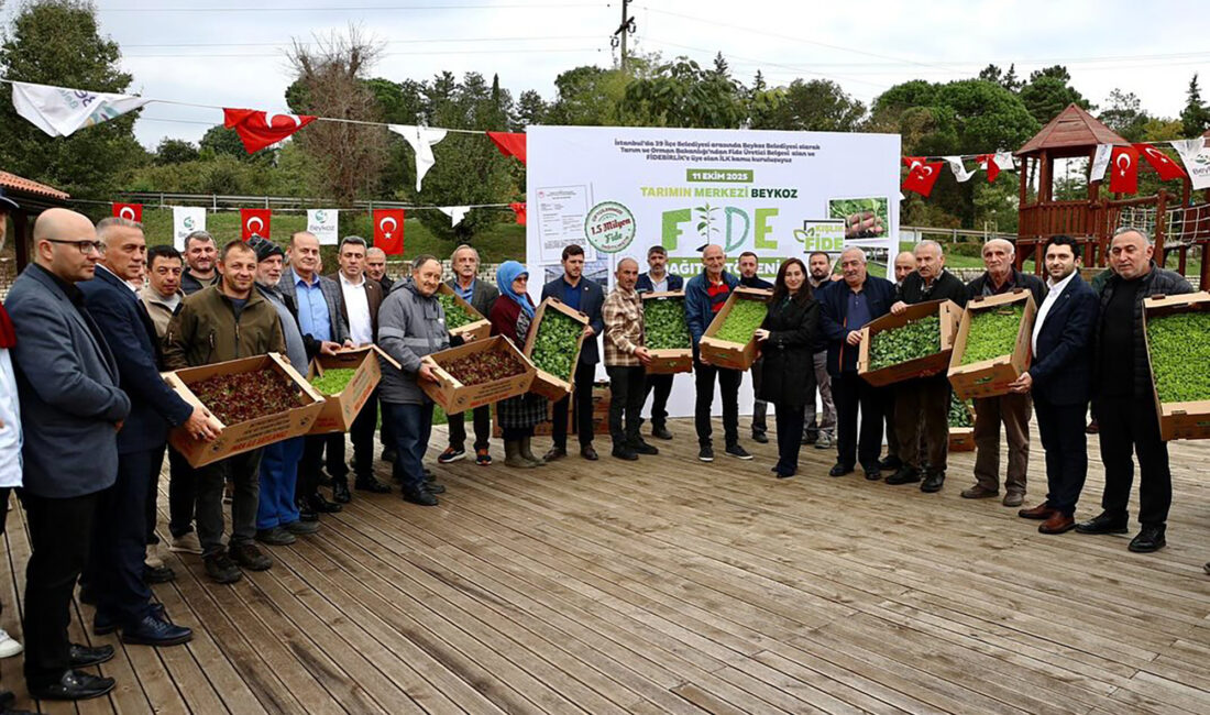 Beykoz Belediyesi, yerel üretimi desteklemek ve tarımsal kalkınmayı teşvik etmek