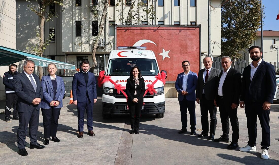Beykoz Belediyesi, vatandaşların acil sağlık hizmetlerine daha hızlı ve güvenli