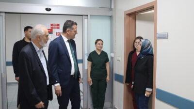 Beykoz Kaymakamı Dr. Fatih Ürkmezer, Devlet Hastanesini ve Tepeüstü Ek