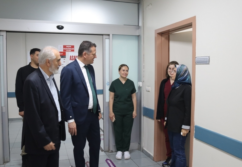 Beykoz Kaymakamı Dr. Fatih Ürkmezer, Devlet Hastanesini ve Tepeüstü Ek