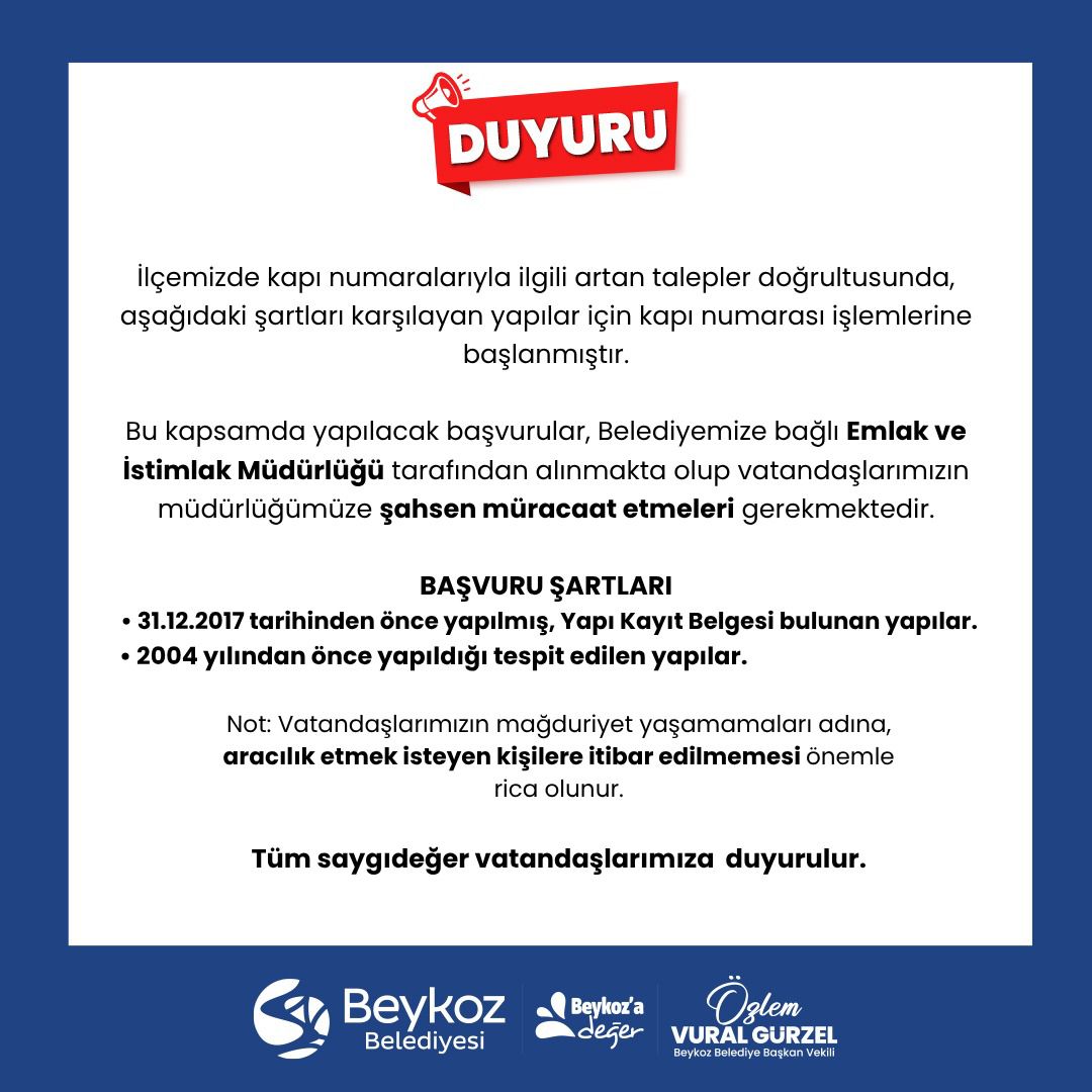 Beykoz’da kapı numarası için başvurular başladı 1 WhatsApp Image 2025 11 14 at 5.25.02 PM