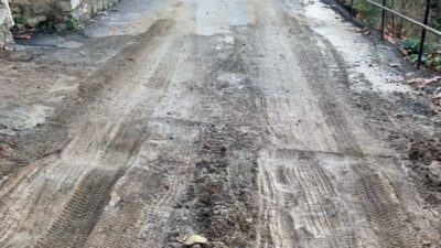 Beykoz Gümüşsuyu Mahallesi’nde İSKİ ekiplerinin yaptığı yer altı çalışması sonrası