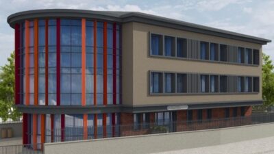 Beykoz Anadolukavağı’nda Düzgit ailesinin katkılarıyla yapımı süren ilkokulun inşaatı, İstanbul