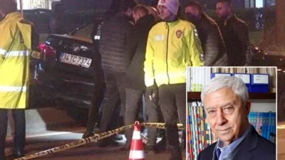 Beykoz Anadoluhisarı'nda trafikte ilerlediği sırada mimar Turgut Toydemir'i silahıyla öldüren