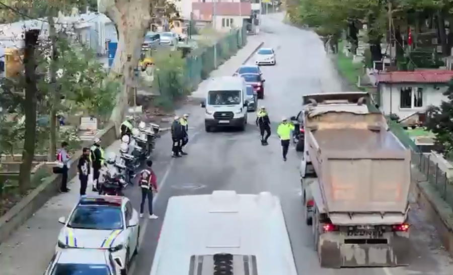 Beykoz’da bir günde yapılan denetimler sırasında, 25 trafik ihlaline 59