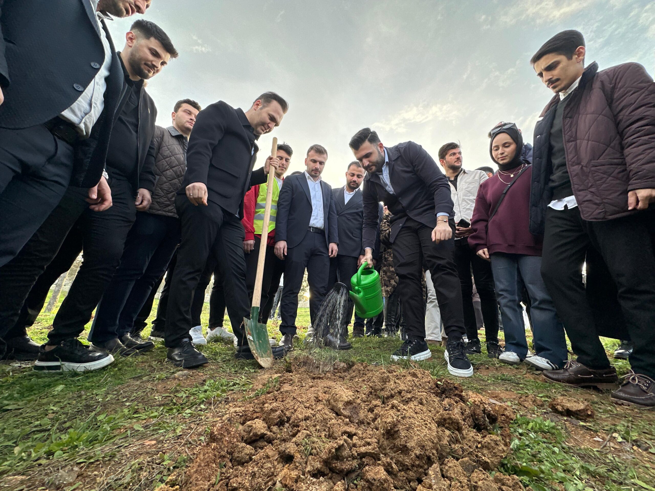 AK Parti İstanbul İl Gençlik Kolları’nın düzenlediği programla Filistin’e destek