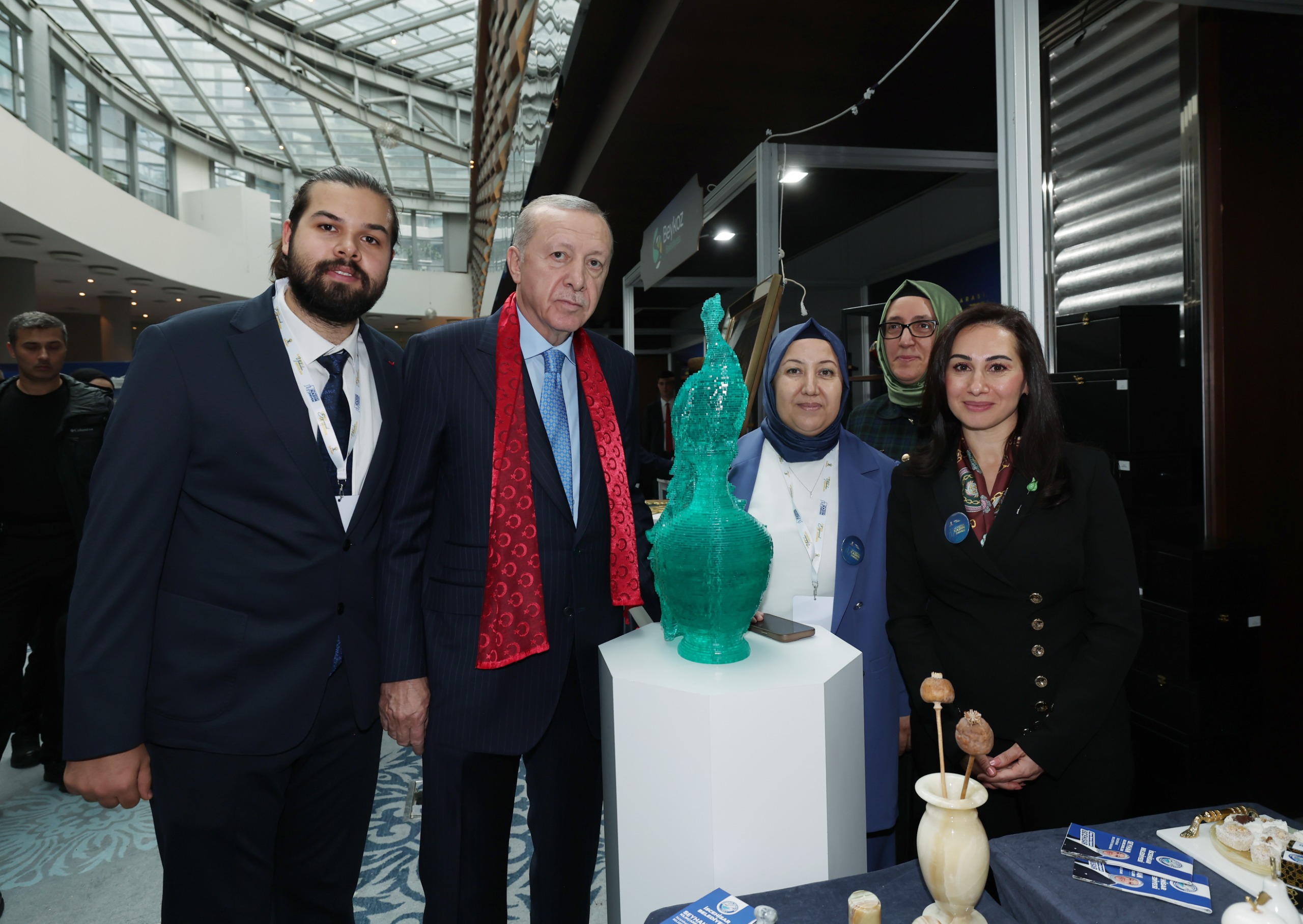 Cumhurbaşkanı Recep Tayyip Erdoğan Uluslararası Yerel Yönetimlerde Kadın Zirvesi’nde Beykoz