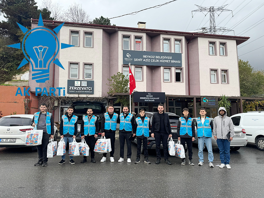 AK Parti Beykoz Gençlik Kolları’ndan Zerzevatçı Mahallesi’nde hane ziyaretleri... Mavi