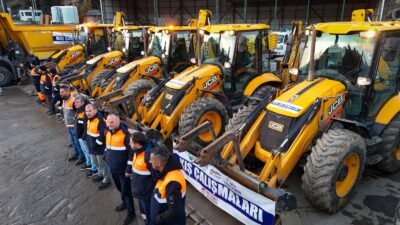 Beykoz Belediyesi, olası kar yağışları öncesinde kış hazırlıklarını tamamlayarak karla