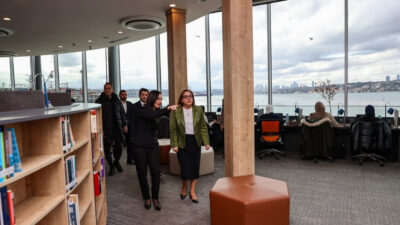 Gaziantep Büyükşehir Belediye Başkanı Fatma Şahin, Beykoz’a ziyarette bulunarak Başkan