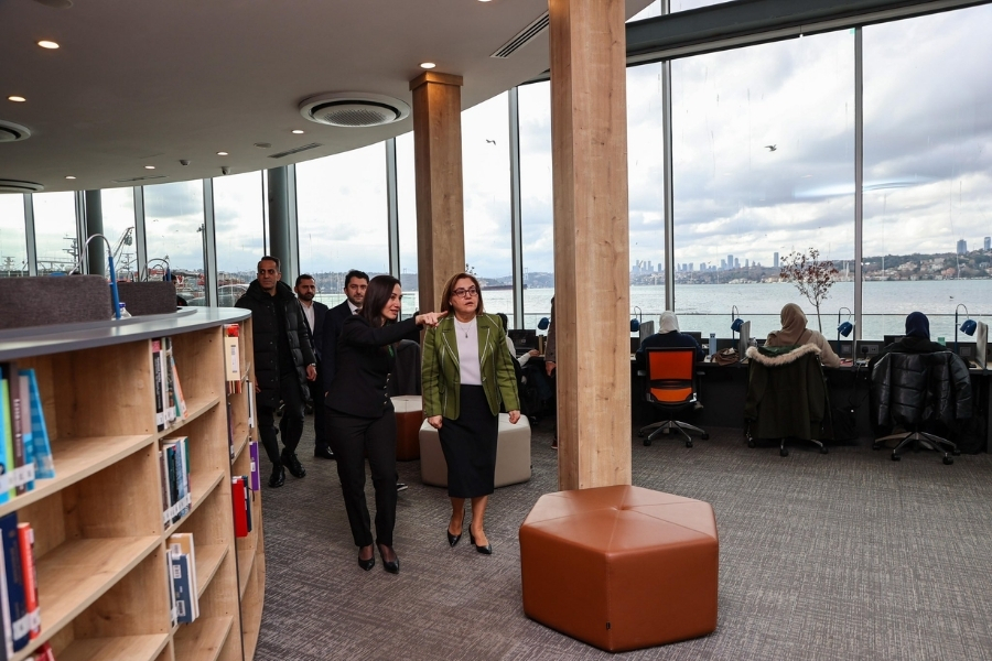 Gaziantep Büyükşehir Belediye Başkanı Fatma Şahin, Beykoz’a ziyarette bulunarak Başkan