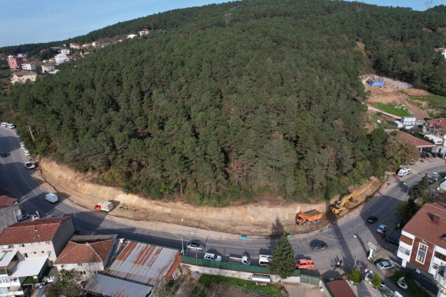 İBB Çavuşbaşı Kavacık yolunda genişletme çalışması başlattı 1 ibb cavusbasi kavacik yolunda genisletme calismasi baslatti 1 e1765112756484