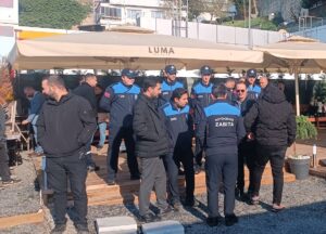 Beykoz’da daha önce çeşitli tartışmalara neden olan sahildeki kafeye yönelik