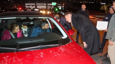 Beykoz Kaymakamı Dr. Fatih Ürkmezer, yılbaşı tedbirleri kapsamında Beykoz’un çeşitli