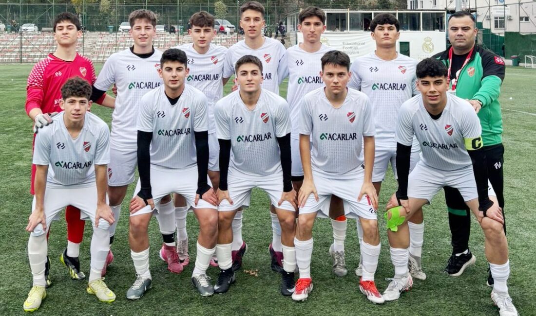 U16 Yaş Kategorisi 37. Grubunda sezonun son grup maçında deplasmanda