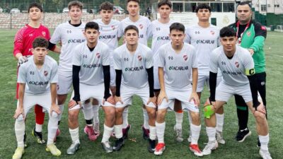 U16 Yaş Kategorisi 37. Grubunda sezonun son grup maçında deplasmanda