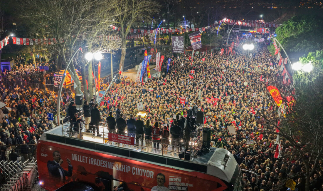 CHP Genel Başkanı Özgür Özel, Beykoz’daki mitinginde Cumhurbaşkanı Erdoğan’a seslenerek,