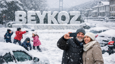 AKOM’dan yapılan uyarıda Beykoz ve çevre ilçelerde bu akşamdan itibaren