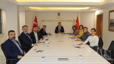 Beykoz’da Kaymakamlık öncülüğünde “bizim mahalle güçlü toplum” projesinin planlama toplantısı