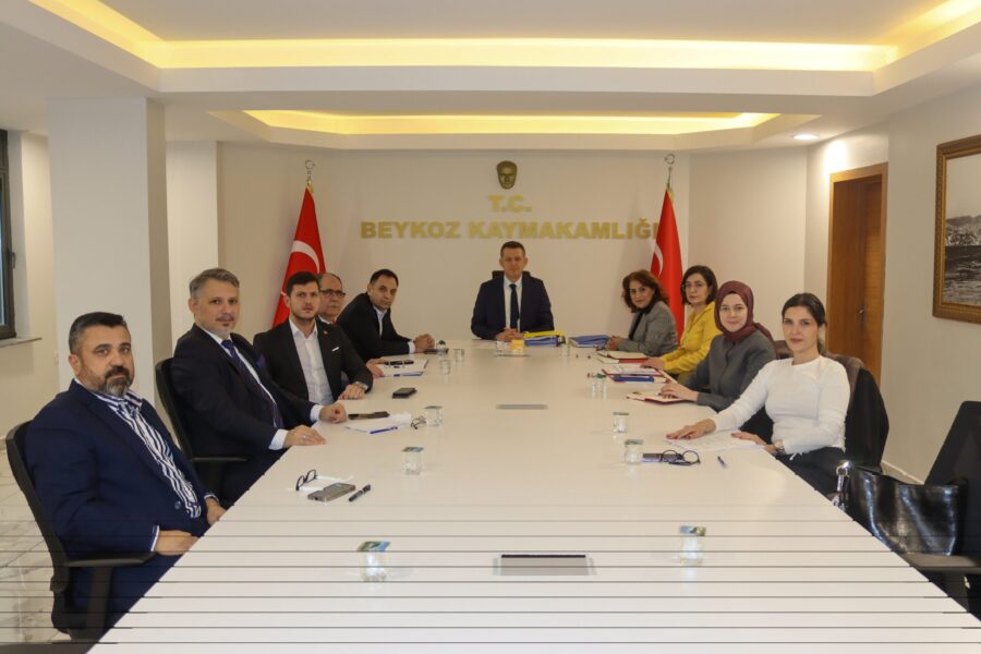 Beykoz’da Kaymakamlık öncülüğünde “bizim mahalle güçlü toplum” projesinin planlama toplantısı