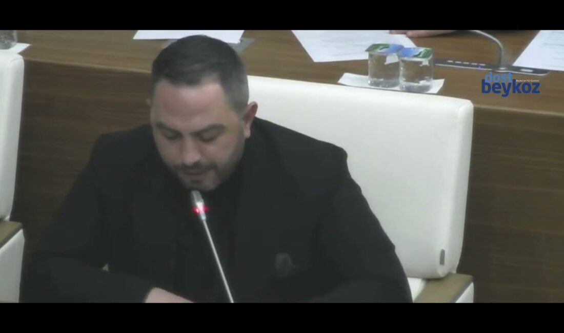 Beykoz Belediye Meclisi yılın ilk toplantısını yaptı. CHP’li Meclis Üyesi