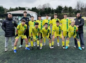 İstanbul Amatör Ligleri U15 Yaş Kategorisi 45.Gruba dahil müsabakada Anadoluhisarı