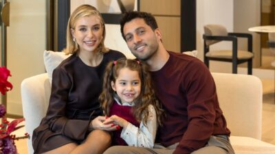 Oyuncu Hande Erçel’in ablası Gamze Erçel, eşi Caner Yıldırım ve