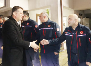 Beykoz Kaymakamı Fatih Ürkmezer ve Beykoz Belediye Başkan Vekili Özlem