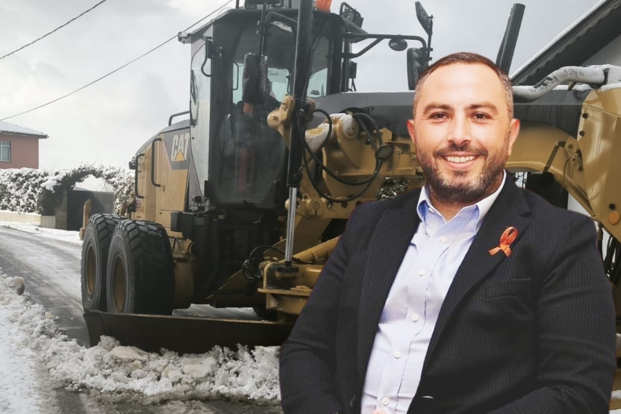 Beykoz’da iki gün süre ile etkili olan kar yağışı sırasında