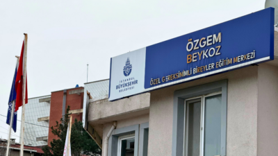 Beykoz’da İBB’nin Özel Gereksinimli Bireyler Eğitim Merkezi olarak kullandığı binanın