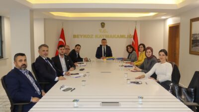 Beykoz’da Kaymakamlık öncülüğünde “bizim mahalle güçlü toplum” projesinin planlama toplantısı