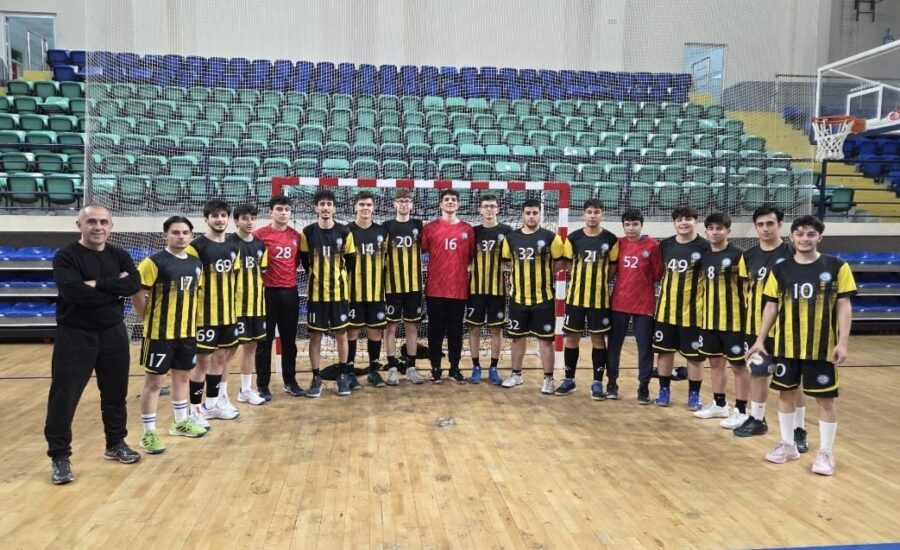 Kütahya'da hafta boyunca devam eden THF Genç Erkekler Hentbol Yarı