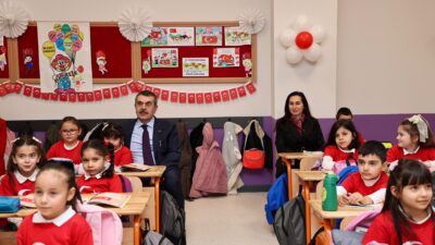 Beykoz Anadolukavağı’nda yapımı tamamlanan okulun açılışı yapıldı.