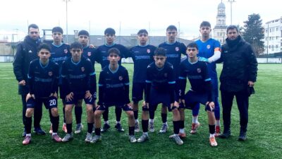 TFF U16 Yaş Türkiye Şampiyonası Finalleri İstanbul Eleme maçlarının üçüncüsünde