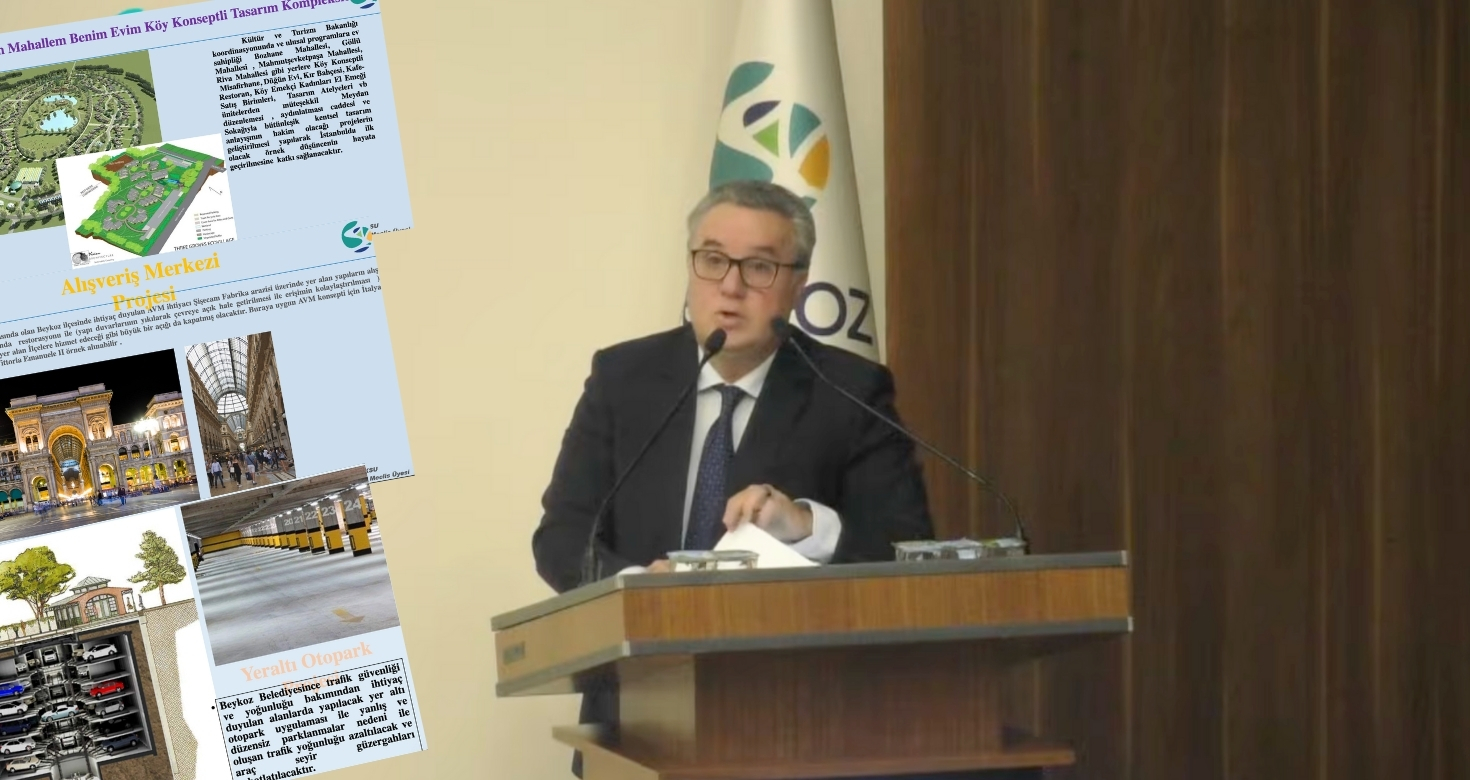 Beykoz Belediye Meclisi Şubat ayı 2. oturumunda konuşan Meclis Üyesi