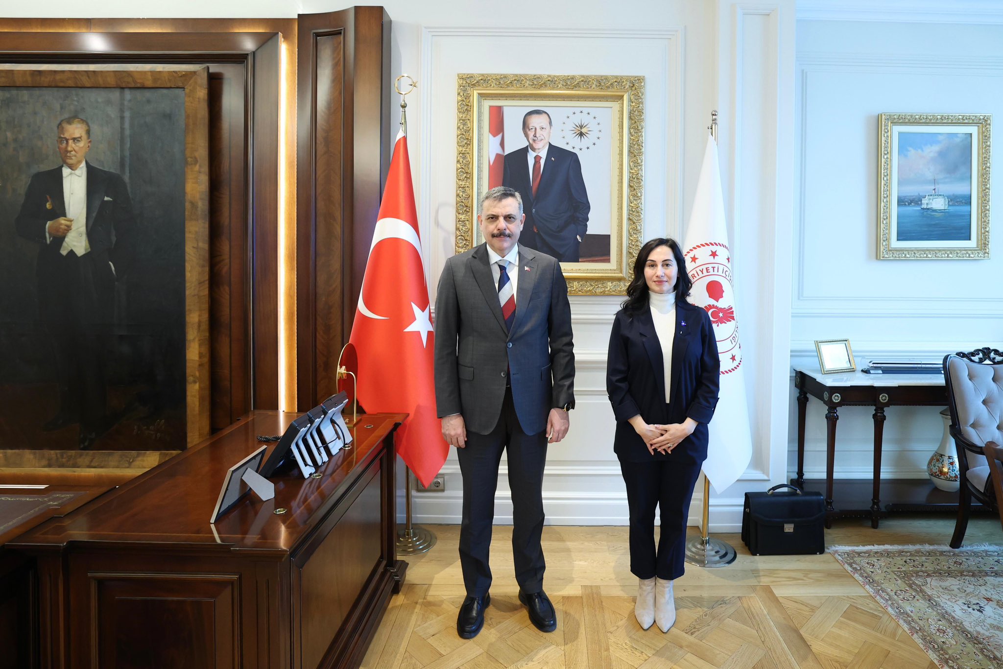 Beykoz Belediye Başkan Vekili Özlem Vural Gürzel, Ankara’da İçişleri Bakanı